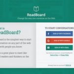Readboard converse on the web
